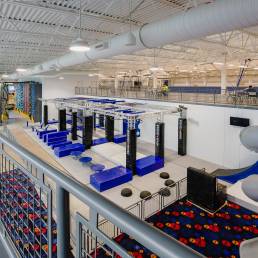 cedar point sports center kid zone track mosser