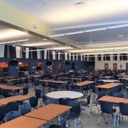 Cafeteria Interior Lorain High School Mosser