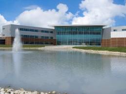 Penta Career Center Exterior Pond