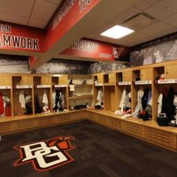 BGSU Stroh Locker Room Mosser